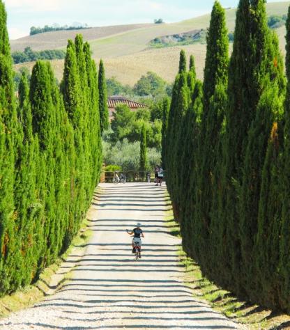 cycling the via francigena to rome