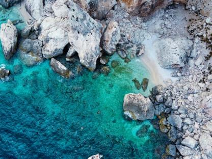 Coastal view of Wild East Sardinia, Tiscali to Cala Gonone