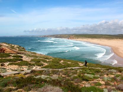 landscape of ROTA VICENTINA, ON THE PORTUGUESE COAST