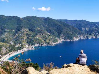 coastal landscaper during a Two Center Cinque Terre Hiking