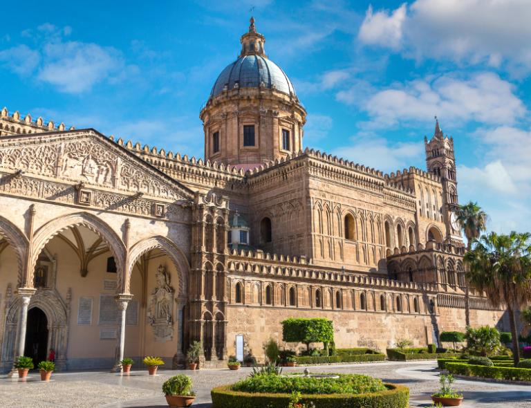 Arrivo a Palermo lungo la Magna Via Francigena Sicilia