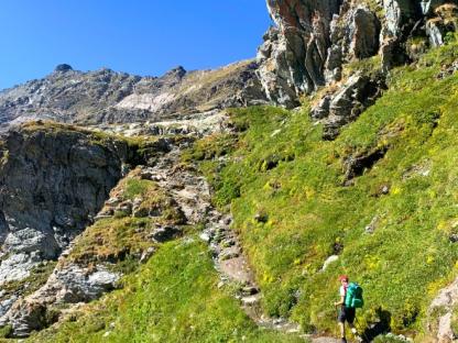 THE LYS WAY, TO MONTE ROSA Self-Guided walking tour