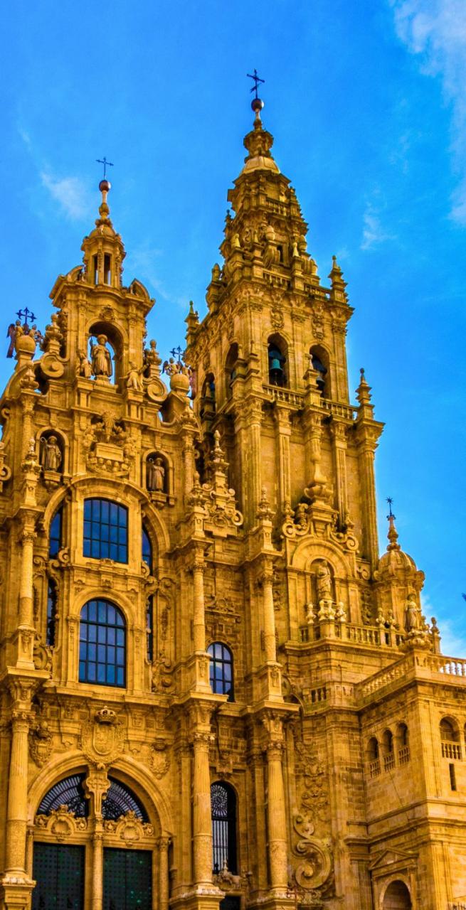 amid hills on the ancient Hospitales route of Camino Primitivo