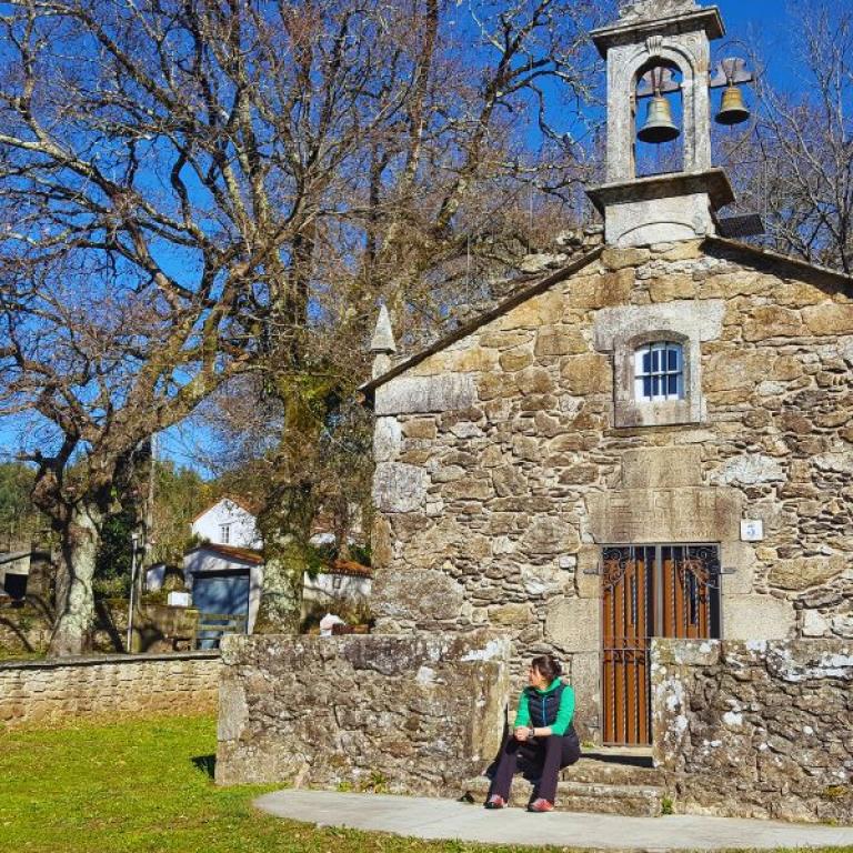 ourense bridge and nature in the background