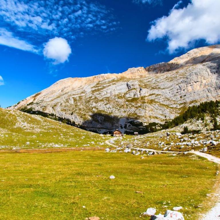 Self-guided Dolomites hiking Alta Via 1 with luggage transfer