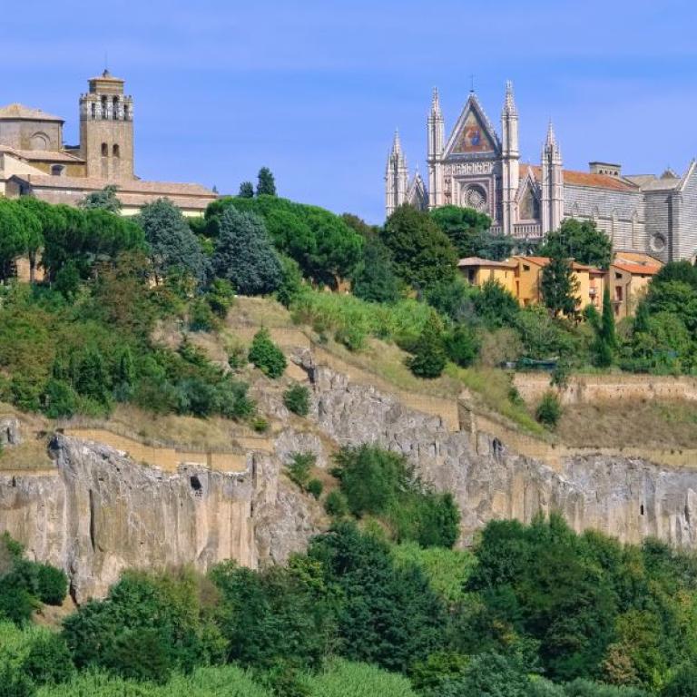 orvieto on Via Romea Germanica Castiglione Montefiascone