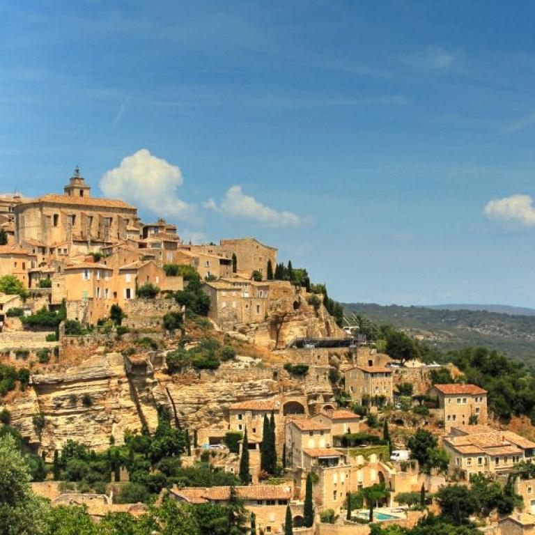 Village of Gorges in Provence