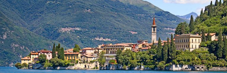 Village of Cernobbio on Lake Como 