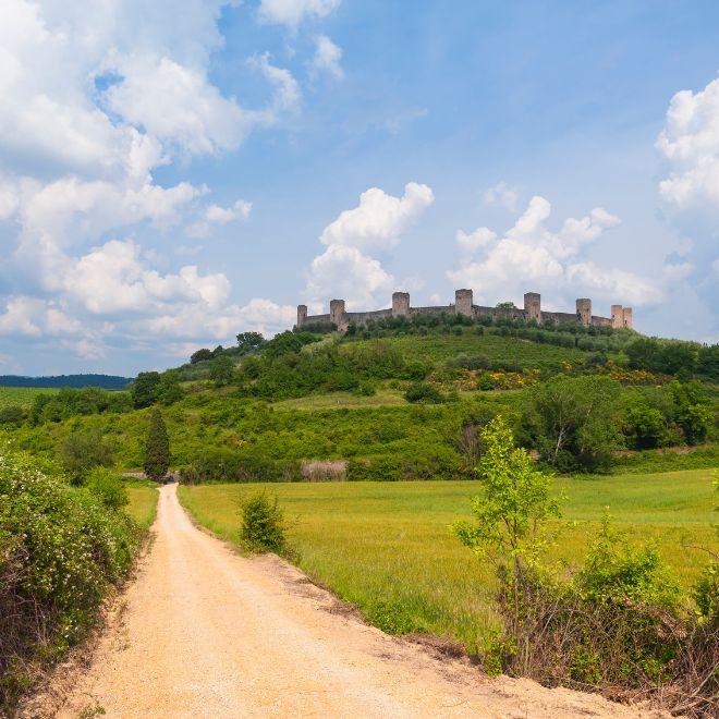 classici monteriggioni sulla via francigena