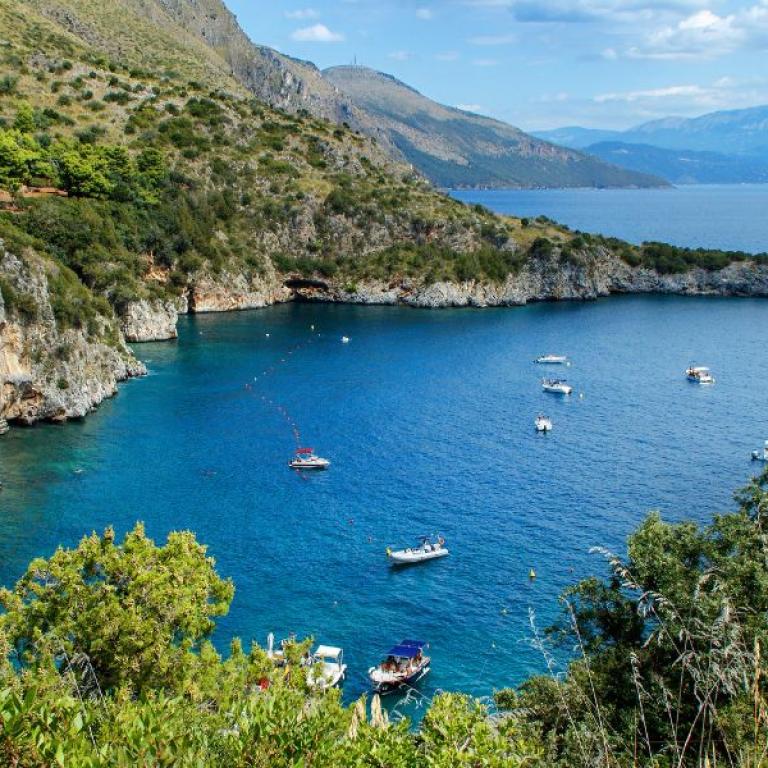 Cilento bay of porto infreschi