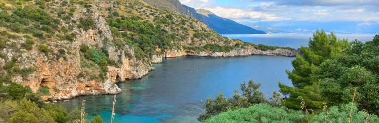 Cilento view of palinuro coast