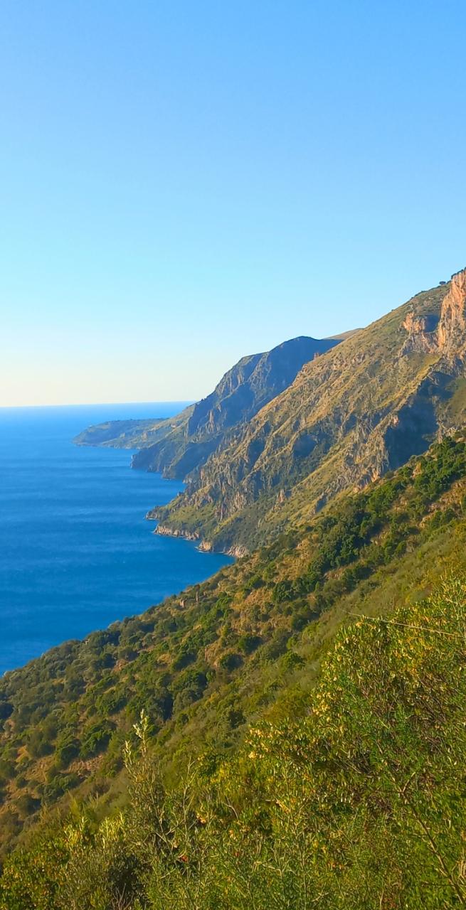Cilento view of palinuro coast