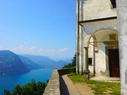 Monte Isola church Lake Iseo