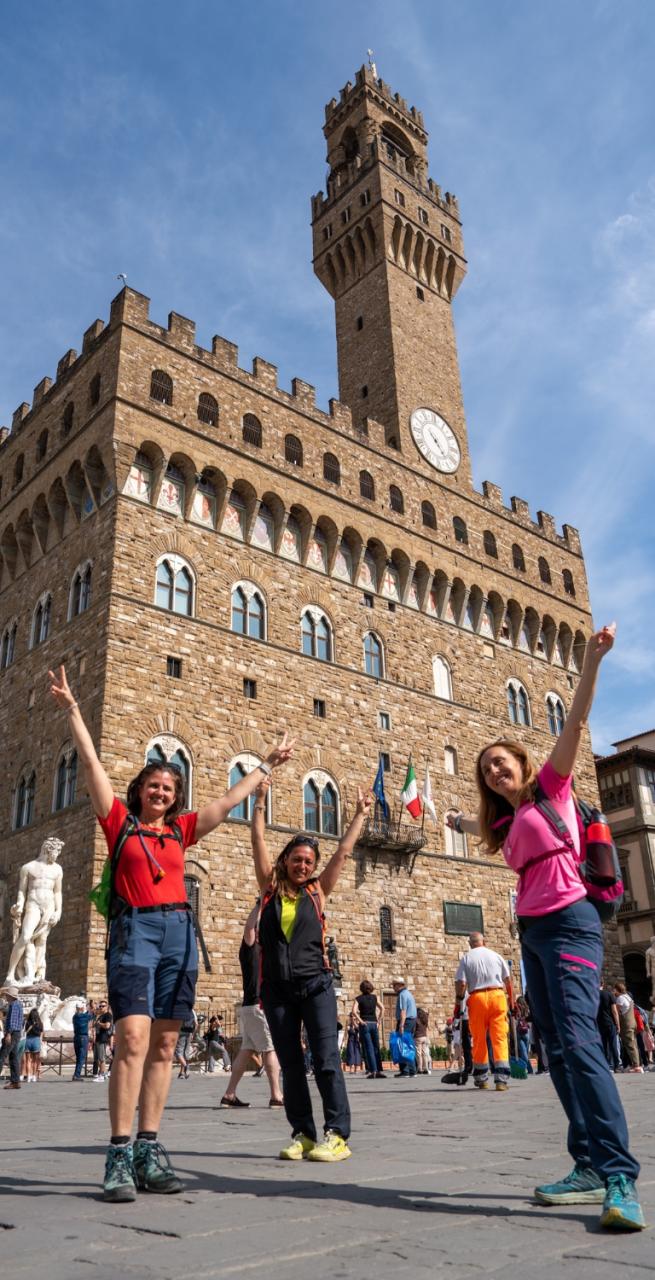 Easy walking section of the Via degli Dei between Bologna and Florence