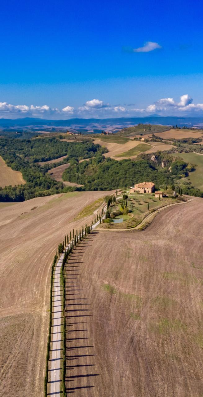 Via Lauretana Easy Under the tuscan sun asciano crete