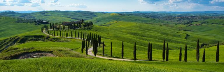 Via Lauretana Easy Under the tuscan sun asciano crete