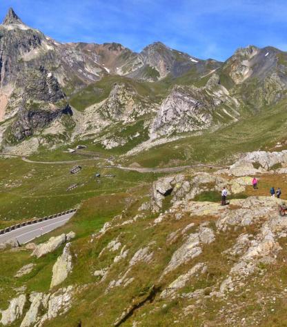 alpine landscape gran san bernardo 